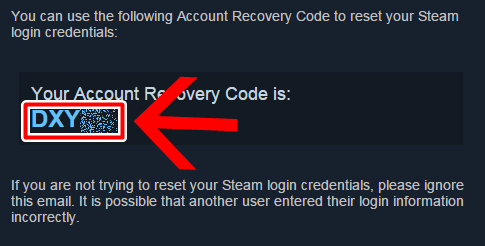 Recuperar Steam código