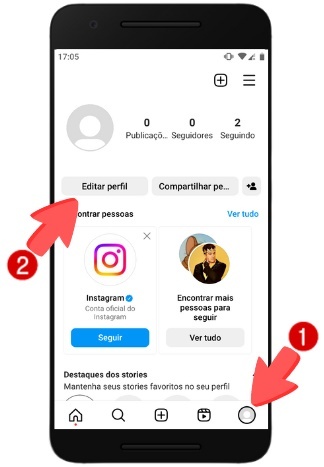 Como colocar músicas no perfil do Instagram Android