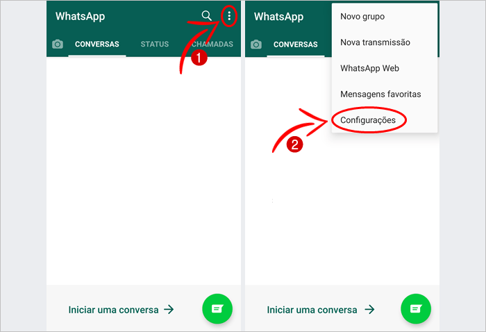 como usar o modo escuro do whatsapp