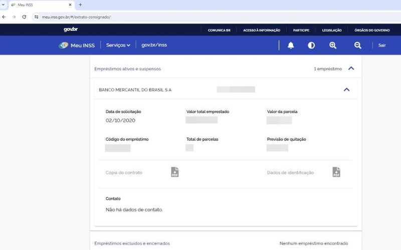 Como ver parcelas empréstimo consignado INSS