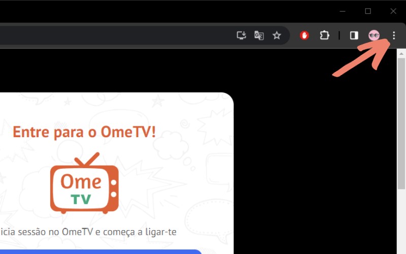 Desbanir Ome TV Chat Brasil
