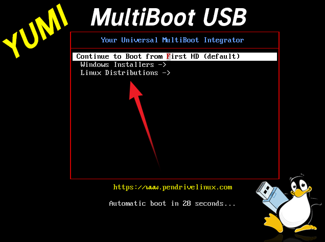Multiboot pendrive bootável